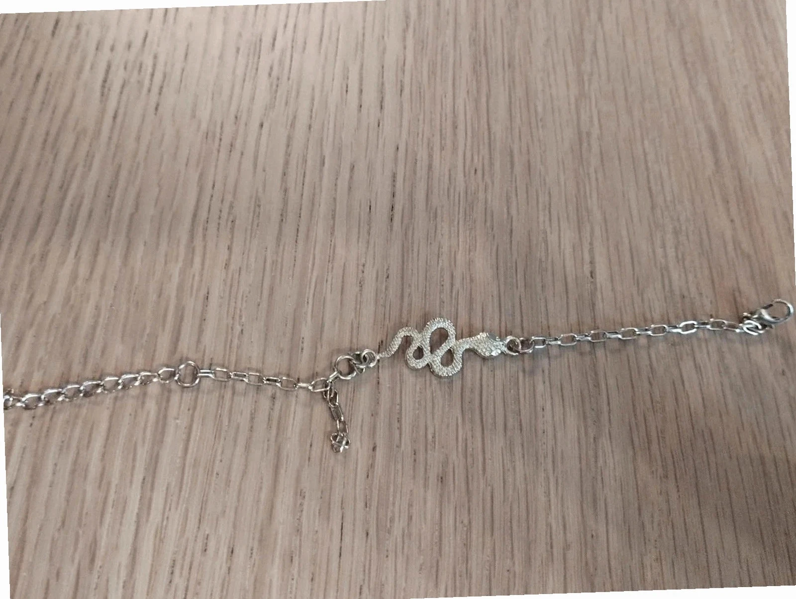 Maravilhoso bracelete fantasia cobra dourado. 20 cm – photo 2